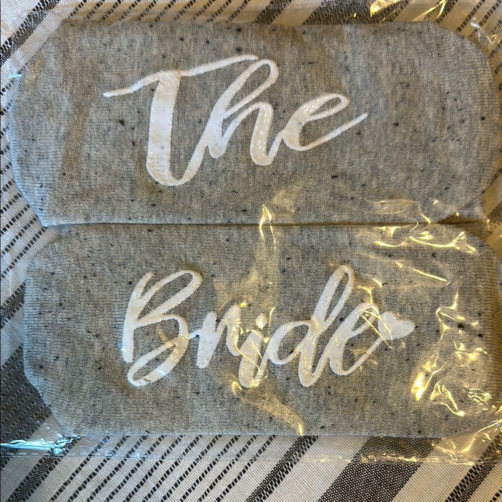 Gray 'The Bride' Socks